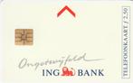 Nederland telefoonkaart CRD095.01 ING Bank, Ongetwijfeld, Verzamelen, Ophalen of Verzenden, Nederland