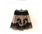 STYLES beeldige geborduurde rok mt 40/42 CHCS, Verzenden, Zwart, Styles, Zo goed als nieuw