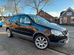 Volkswagen Polo Cross 1.4 2006 Zwart, Auto's, Volkswagen, Voorwielaandrijving, Elektrische ramen, Zwart, Origineel Nederlands