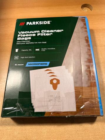 Parkside Stofzuigerzakken PWD 30 - 30L (4 stuks) beschikbaar voor biedingen