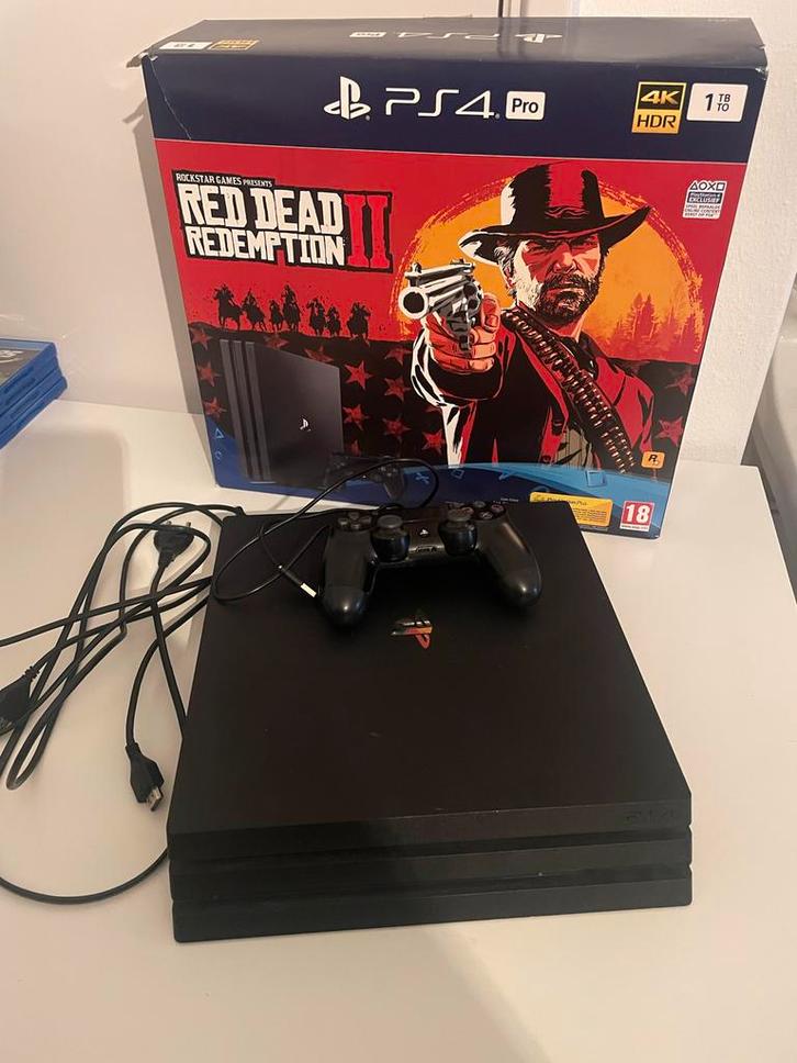 PlayStation 4 Pro - Met Controller & Doos, Spelcomputers en Games, Spelcomputers | Sony PlayStation 4, Zo goed als nieuw, Pro