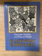 Blackwork Embroidery Elisabeth Geddes Zwart borduren, Boeken, Hobby en Vrije tijd, Gelezen, Borduren en Naaien, Ophalen of Verzenden