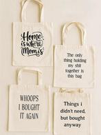 Leuke canvas tasjes, Ophalen of Verzenden, Nieuw