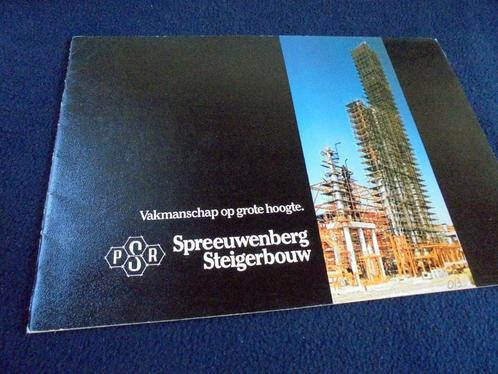 Spreeuwenberg Steigerbouw. Werfplein 5. Zwartewaal ca. 1980., Verzamelen, Merken en Reclamevoorwerpen, Gebruikt, Overige typen