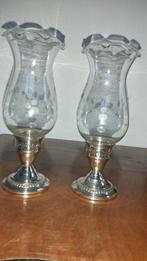 ZILVEREN KANDELAARS / WINDLICHTEN, Ophalen of Verzenden, Zilver