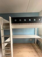 FLEXA Hoogslaper inclusief bureaublad, Kinderen en Baby's, Kinderkamer | Stapelbedden en Hoogslapers, Ophalen, Gebruikt, Hoogslaper