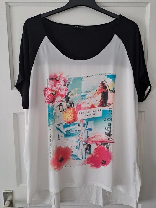 Prachtig shirt z.g.a.n maat 48-50 MS mode, Kleding | Dames, Grote Maten, Zo goed als nieuw, Shirt of Top, Overige kleuren, Ophalen of Verzenden