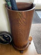 Paraplu bak eiken, Huis en Inrichting, Woonaccessoires | Paraplubakken, Ophalen, Gebruikt, Hout