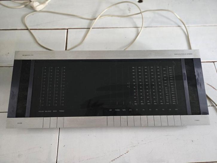 Bang & Olufsen Beomaster 1700 Receiver Vintage, Audio, Tv en Foto, Tuners, Gebruikt, Analoog, Ophalen of Verzenden