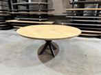 Ronde eettafel | Table du sud, Ophalen, 150 tot 200 cm, Zo goed als nieuw, Vijf personen of meer