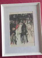 Kees Van Dongen Lithografie La veuf éplorée, Antiek en Kunst, Kunst | Litho's en Zeefdrukken, Ophalen of Verzenden