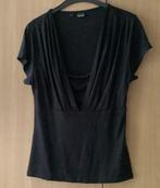 Zwart Shirt. mt,  36/38.        Bodyflirt.   ️, Kleding | Dames, T-shirts, Verzenden, Zwart, Zo goed als nieuw, Korte mouw