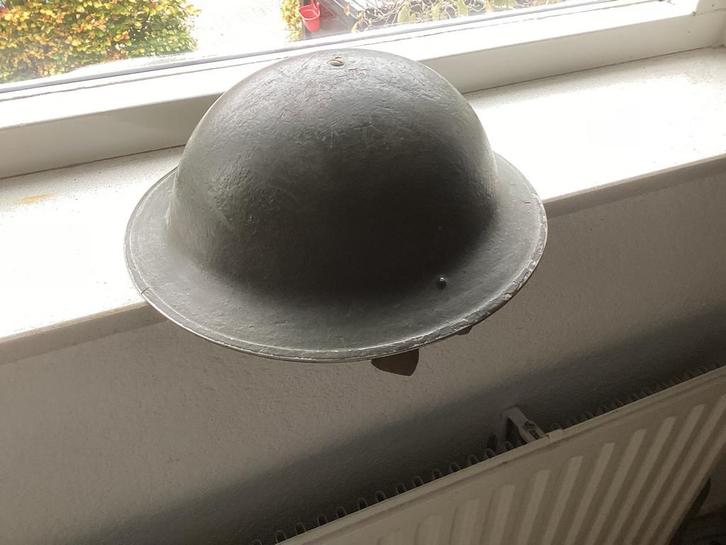legerhelm  België, Verzamelen, Militaria | Tweede Wereldoorlog, Landmacht, Helm of Baret, Overige gebieden, Ophalen of Verzenden
