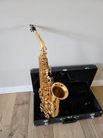 Jupiter Alt saxofoon met koffer, Selmer mondstuk en doekjes, Muziek en Instrumenten, Ophalen of Verzenden, Zo goed als nieuw, Met koffer
