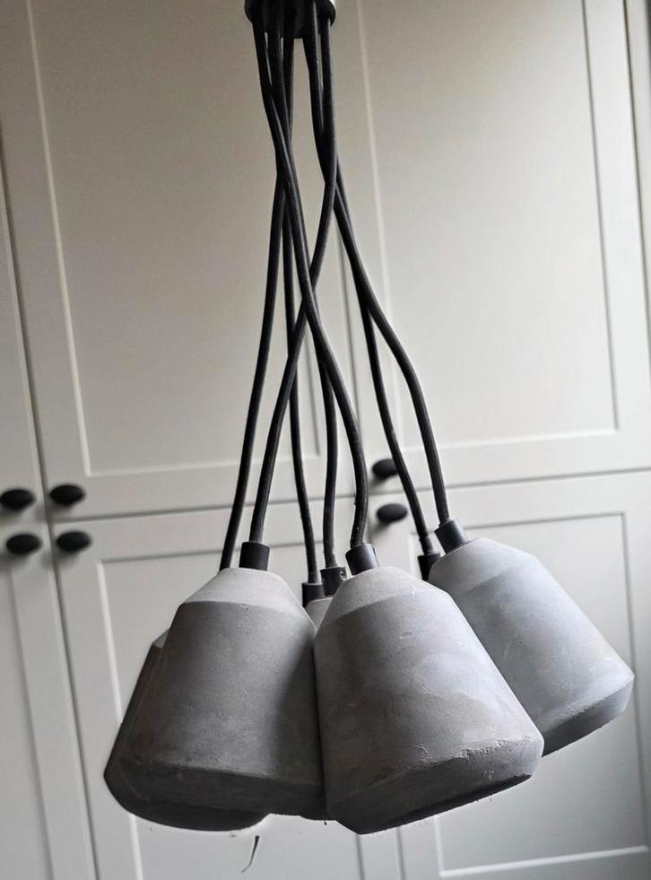 Moderne Hanglampen Set, Huis en Inrichting, Lampen | Hanglampen, Zo goed als nieuw, 75 cm of meer, Overige materialen, Ophalen