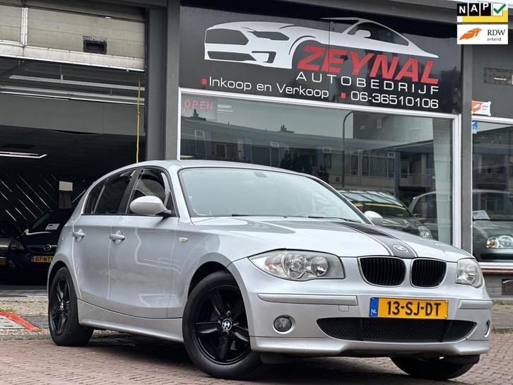 BMW 1-serie 116i Cruise Airco Half Leer NAP Nette, Auto's, BMW, Bedrijf, Te koop, 1-Serie, ABS, Airbags, Airconditioning, Alarm