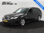 Saab 9-3 Sport Estate 2.0t BioPower 175pk Vector TREKH|MEMOR, Auto's, 1998 cc, 4 cilinders, Zwart, Leder