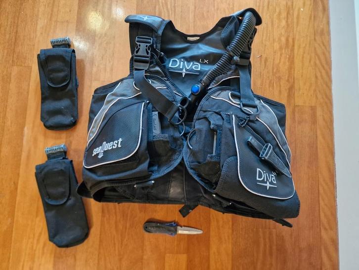Sealife Diva Lx Semiwing trimvest, Watersport en Boten, Duiken, Zo goed als nieuw, Trimvest of Wing, Ophalen of Verzenden