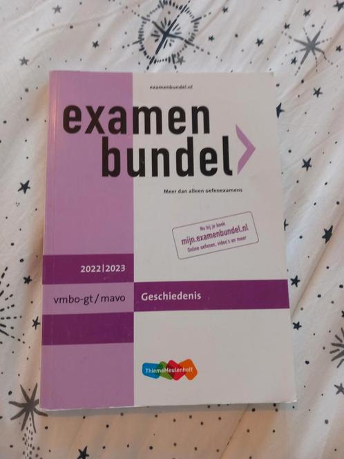 Examenbundel vmbo-gt/mavo Geschiedenis, Boeken, Schoolboeken, Zo goed als nieuw, Geschiedenis, VMBO, Ophalen of Verzenden