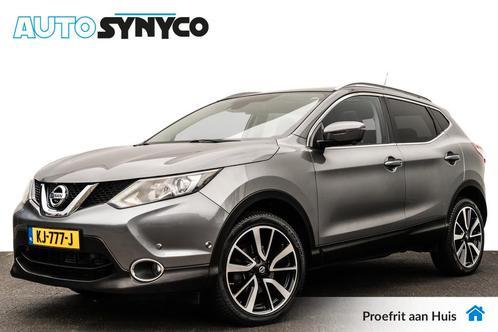 Nissan QASHQAI 1.2 Automaat Tekna | Leder | Panoramadak | 19, Auto's, Nissan, Bedrijf, Te koop, Qashqai, 360° camera, ABS, Achteruitrijcamera