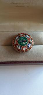 Antieke  broche,millefiori mozaïek, Roma,, Overige materialen, Ophalen of Verzenden, Broche