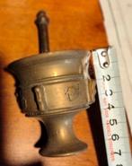 Antieke Bronzen Vijzel met Stamper, Ophalen of Verzenden, Brons