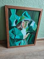 2 Picasso Imitaties - Handgeschilderd, Antiek en Kunst, Ophalen of Verzenden