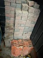 Gratis op te halen ong 14m2 rode steentjes, Tuin en Terras, Ophalen, Gebruikt, Overige typen, Gestraald