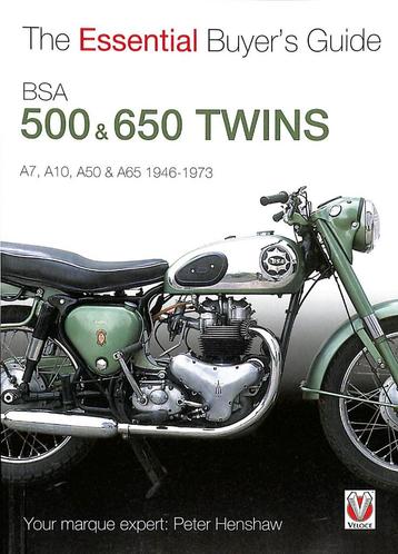 BSA 500 & 650 Twins A7, A10, A150 & A65: 1946 TO 1973 beschikbaar voor biedingen