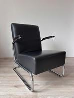 Gispen 405 design fauteuils, Huis en Inrichting, Fauteuils, Ophalen, Zo goed als nieuw, 50 tot 75 cm, Leer