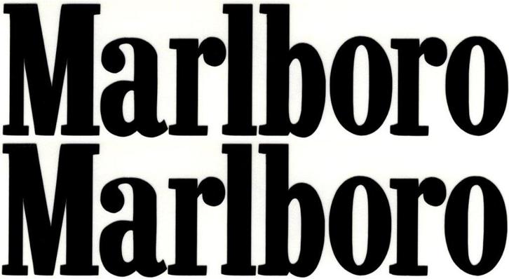Marlboro sticker set #4, Motoren, Accessoires | Stickers, Verzenden