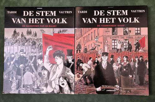Tardi - De stem van het volk 1 t/m 4 compleet, Boeken, Stripboeken, Zo goed als nieuw, Meerdere stripboeken, Ophalen of Verzenden