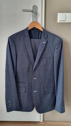 Herenpak van de WE maat 48, Kleding | Heren, Kostuums en Colberts, Ophalen of Verzenden, Gedragen, Maat 48/50 (M), Blauw