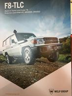4x Toyota LandCruiser gepantserde Welp folders brochures, Boeken, Auto's | Folders en Tijdschriften, Ophalen of Verzenden, Zo goed als nieuw