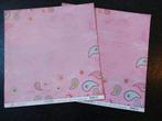CM Pastel Pink Paislee 2 dubbelzijdige vellen, Hobby en Vrije tijd, Scrapbooking, Ophalen, Nieuw