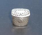 Antiek zilveren loderein doosje 1852 gekeurd HA98, Antiek en Kunst, Verzenden, Zilver