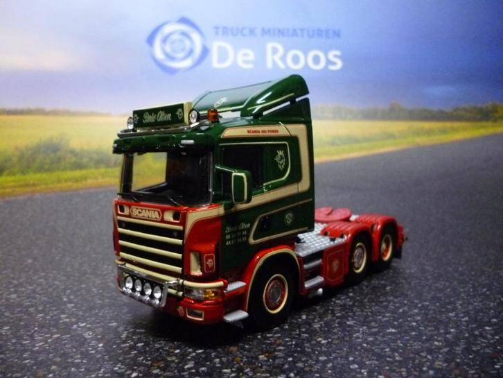 WSI Scania 144 Flat Roof BRDR met certificaat, Hobby en Vrije tijd, Modelauto's | 1:50, Nieuw, Bus of Vrachtwagen, Wsi, Ophalen of Verzenden