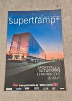 Concert poster Supertramp 2002, Ophalen of Verzenden, Zo goed als nieuw, Rechthoekig Staand, Muziek
