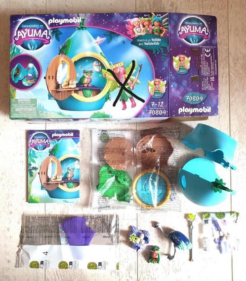 Playmobil 70804 Ayuma boom huis, uil, struisvogel & sticker, Kinderen en Baby's, Speelgoed | Playmobil, Nieuw, Los playmobil, Ophalen of Verzenden