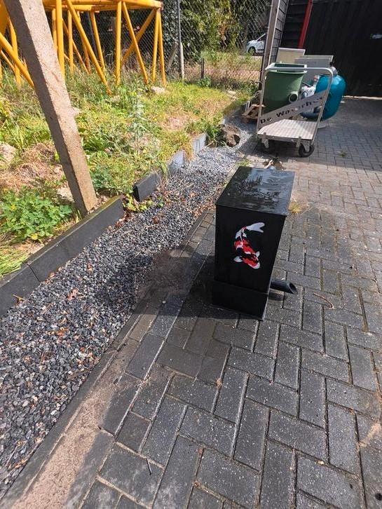 Trickle mini gevult met siporax, Tuin en Terras, Vijver-toebehoren, Zo goed als nieuw, Vijverfilter, Ophalen of Verzenden