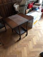 Oude sidetable tafel inklapbaar, Antiek en Kunst, Ophalen