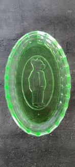 Rupert the Bear Uranium glas, Antiek en Kunst, Antiek | Glas en Kristal, Ophalen of Verzenden