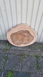 Suar boomstamblad glad onbehandeld, Ophalen of Verzenden, Hout, 45 tot 60 cm