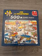 Jan van Haasteren Puzzel - Busy Airport - 500 Stukjes, Ophalen of Verzenden, Zo goed als nieuw, Legpuzzel