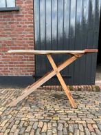 Vintage oude houten strijkplank, Ophalen, Gebruikt