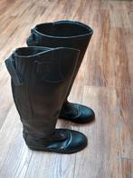 Zwarte hoge rijlaarzen met rits, Ophalen of Verzenden