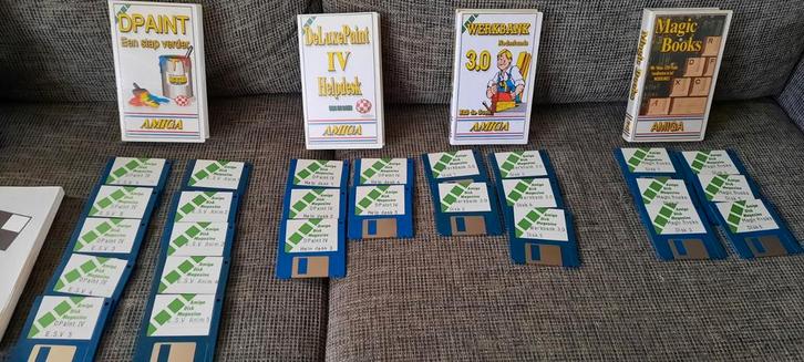 Software DPaint voor Commodore Amiga van BBS de Saen, Computers en Software, Vintage Computers, Ophalen of Verzenden