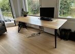 Studio Henk eettafel butterfly 220x90, Huis en Inrichting, Tafels | Eettafels, Gebruikt, Eikenhout, 200 cm of meer, 50 tot 100 cm