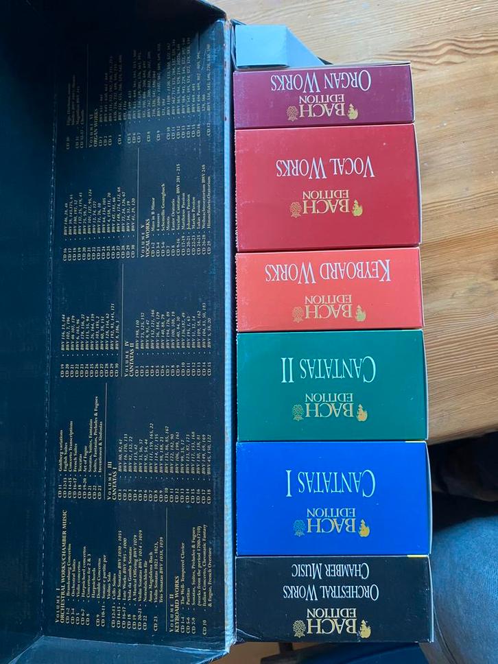 Bach Edition - Das Gesamtwerk - 160 CD Box - Briljant, Cd's en Dvd's, Cd's | Klassiek, Zo goed als nieuw, Overige typen, Barok