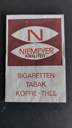 Niemeyer kwaliteit sigaretten tabak koffie-thee, Verzamelen, Verzenden, Nederland